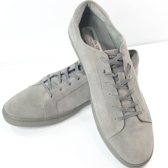 KENNETH COLE Men's Gray Tie Up Sneakers Size 13 - Picture 2 of 8